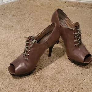 Michael Kors lace up open toe